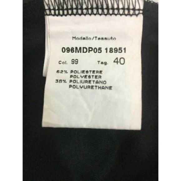 Paoloni Spa Faux Leather Full Length leggings - Picture 6 of 6